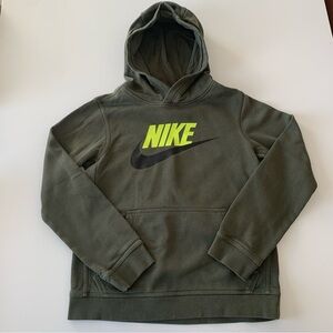 Nike Olive Green Standard Fit Hoodie